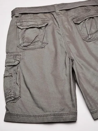 Vista 7 de Unionbay Survivor pantalones cortos de cargo con cinturón para hombre