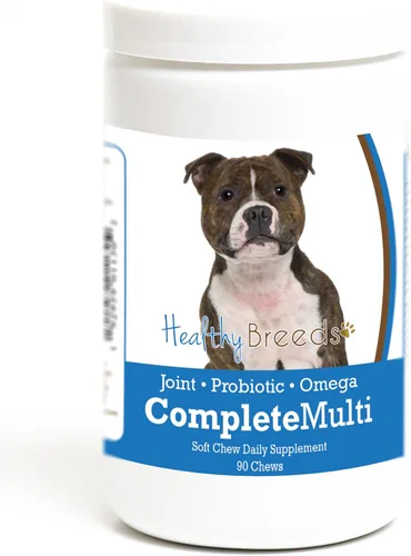 Vista 56 de Healthy Breeds Affenpinscher todo en uno multivitamínico suave masticable 60