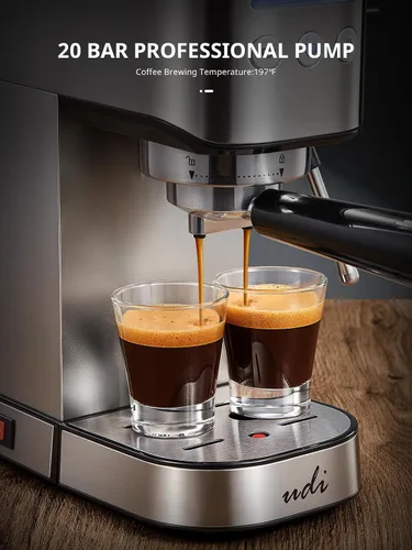Vista 2 de UDI Máquina de café expreso, 20 bar de alta presión profesional
