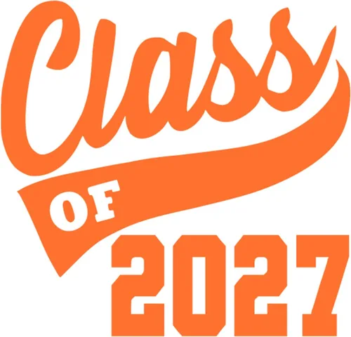 Vista 11 de Adhesivo de graduación para planchar en la clase de 2027, calcomanía para camiseta de secundaria, parche de graduación HTV para graduados