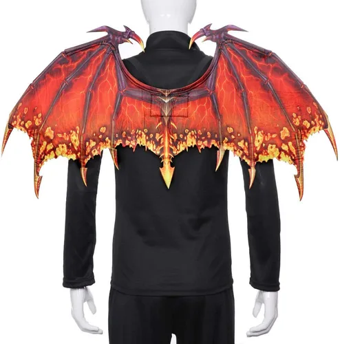 Vista 9 de Himine Alas de dragón no tejidas para adultos Cosplay Props