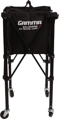 Vista 9 de GAMMA Sports EZ Travel Cart, Tennis & Pickleball Hopper, Padel, Portable Compact Design, Sturdy Lightweight Construction, EZ Bags, 150 or 250