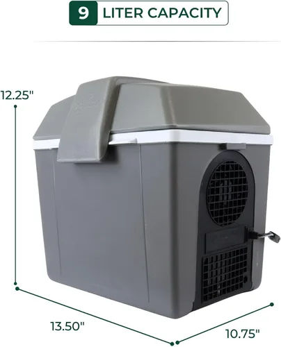 Vista 12 de Koolatron Traveller lll Refrigerador termoeléctrico, gris