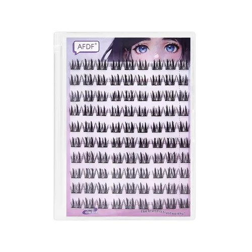 Vista 49 de Extensión de Pestañas DIY Efecto 3D Natural Individual 9/11/12mm Pestañas 80 Racimos Pestañas de Volumen Set Mixto, Extensión de Pestañas Caseras
