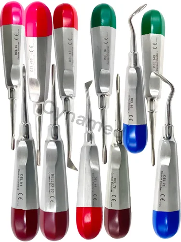 Vista 7 de ArTlAb -Elevadores dentales premium Extracción Extracción Osteotome Periotome Luxating Elevator Apical Spade Cryer Proximator Ascensor Implante