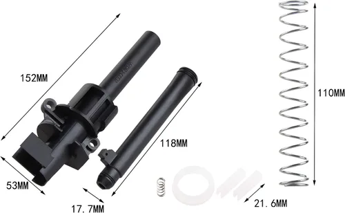 Vista 2 de WORKER Stefan - Kit de tubo de actualización de dardos cortos para Nerf N-Strike Elite Retaliator Blaster