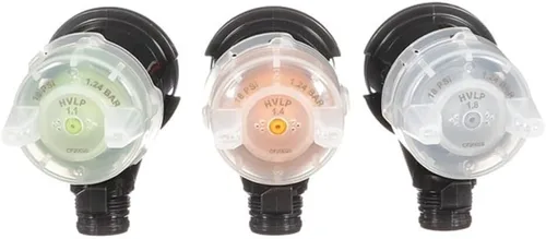Vista 15 de 3M Performance Gravity - Cabezal atomizador de acabado fino (conforme) 26909, blanco, 0.9, paquete de 5, para aplicación de pintura automotriz, alta