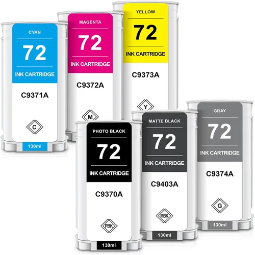 Vista 10 de DOUBLE D 712XL - Cartuchos de tinta negra de repuesto para HP 712 712XL BK para impresora de trazador de estudio DesignJet T650 T630 T230 T210