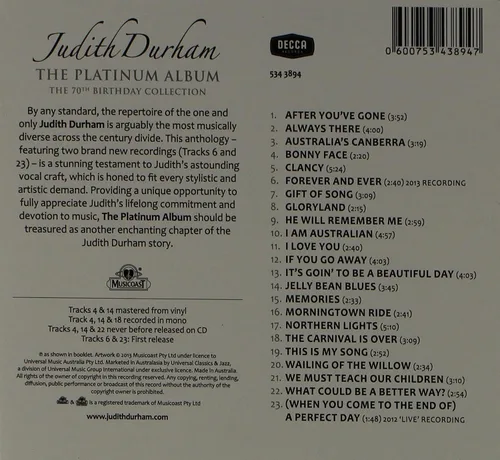 Vista 2 de Platinum Album Audio CD – CD, 16 Julio 2013