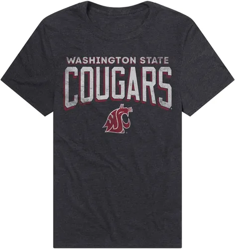 Vista 58 de Campus Lab Official NCAA Classic Distressed Logo Collegiate Classic Ring-Spun T-Shirt Unisex for Men & Women
