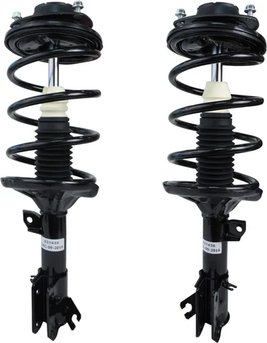 Vista 46 de Detroit Axle - 2 puntales delanteros para Hyundai Sonata 2011, puntales y montaje de muelles helicoidales de instalación rápida puntales listos