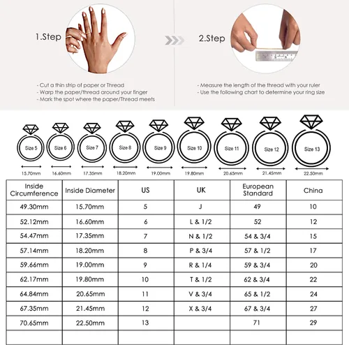 Vista 8 de Anillo de compromiso de plata de ley 925 con halo de piedras preciosas ovaladas para mujer talla 5 a 10