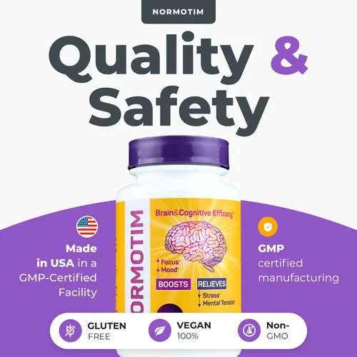 Vista 8 de Apoyo para la calma y el enfoque, tabletas de disolución rápida de ascorbato de litio de 5 mg con vitamina C, B1 y B6, soporte cognitivo