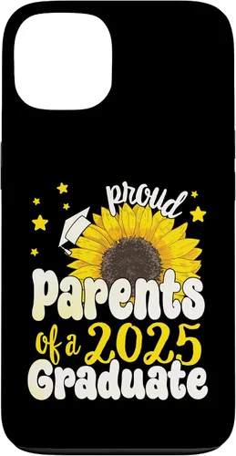 Vista 7 de iPhone 16 Parents of a 2025 Graduate 25 Senior Graduation Sunflower Case