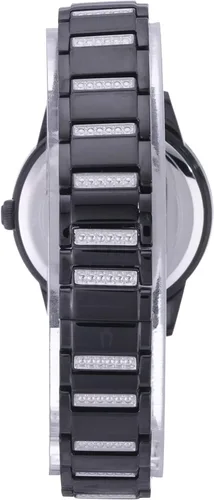 Vista 2 de Bulova TurnStyle Dial - Reloj de acero inoxidable para mujer 98L252 Negro - Movimiento de cuarzo