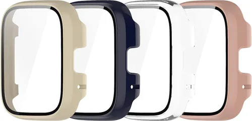 Vista 9 de Funda protectora de pantalla de reloj de cobertura completa para PC (para Xiaomi Redmi Watch 3 Active) / (Watch 3 Lite), accesorios para reloj Negro