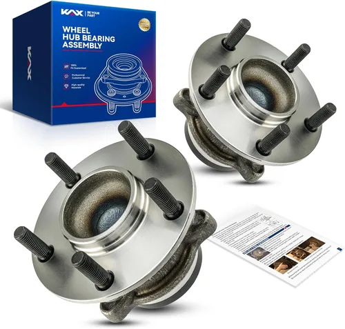 Vista 78 de KAX 510063 Rodamiento de rueda delantera compatible con Toyota Camry 2004-2017, Ford Edge 2007-2014, Toyota Sienna 2004-2010, conjunto de cubo