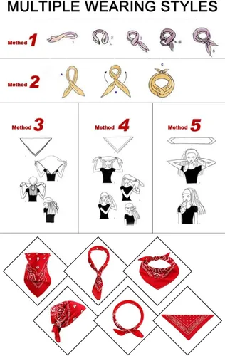 Vista 8 de FANNI YOUPIN Bandanas de vaquero de cachemira de colores surtidos, paquete de 12 pañuelos de algodón de 22 pulgadas de grosor para hombres y mujeres