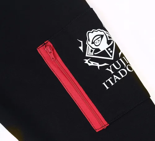 Vista 4 de BICOPU Sudaderas con capucha y pantalones deportivos de anime para hombre y mujer