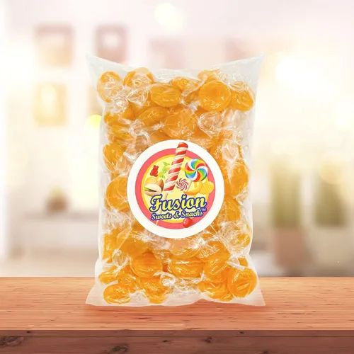 Vista 7 de Caramelos duros de caramelo, discos envueltos individualmente, 1 libra, paquete de 1