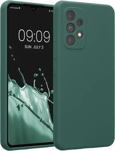 Vista 31 de kwmobile Funda compatible con Samsung Galaxy A13 4G - Funda delgada de silicona TPU - Acabado suave al tacto - Amarillo radiante