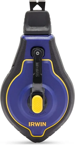 Vista 4 de IRWIN Herramientas STRAIT-LINE Chalk Line, carrete Speedline Pro, 100 pies (IWHT48443)
