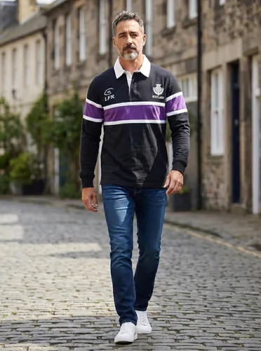 Vista 3 de Camiseta de rugby de manga larga Scotland Thistle