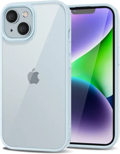 Vista 69 de LoeoeL para iPhone 8 Plus/ 7 Plus Funda Transparente, Funda Híbrida de Teléfono [Plástico Duro y Parachoques de Silicona Suave] Cubierta Protectora
