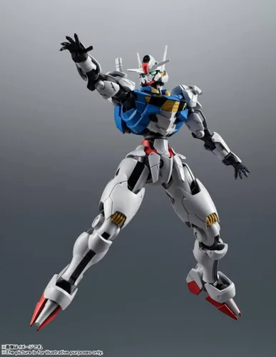 Vista 4 de TAMASHII NATIONS - Mobile Suit Gundam: La Bruja de Mercurio - Versión Aérea Gundam A.N.I.M.E., Bandai Spirits The Robot Spirits Coleccionable