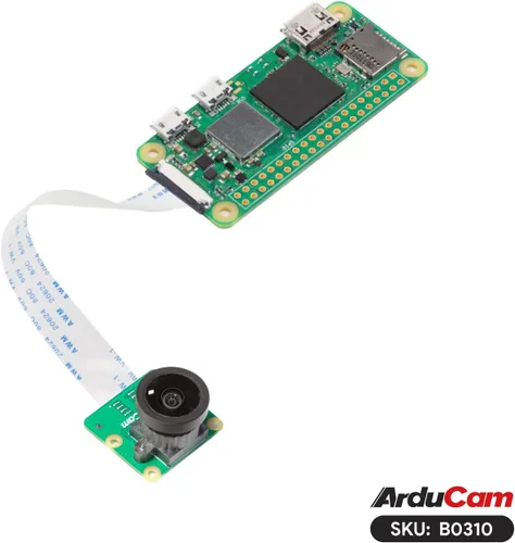 Vista 5 de Arducam Para Raspberry Pi Cámara Módulo 3 Amplio, 120 ° IMX708 Manual Focus Pi Cámara V3 con Lente M12, 5.9 in 15-22 Pin Cable FFC