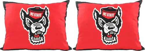 Vista 5 de College Covers Almohada de tiro de 28 x 20 pulgadas, Arkansas Razorbacks