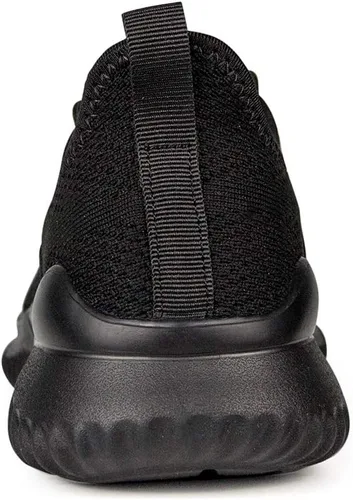 Vista 5 de Akk - Zapatos deportivos sin cordones para mujer, diseño ligero de espuma viscoelástica para caminar, gimnasio, viajes, trabajo o uso informal