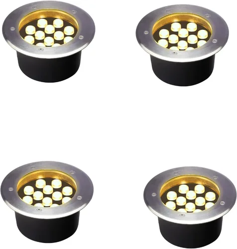 Vista 8 de Luces LED para exteriores de 7 pulgadas, luces LED de paisaje de Blanco