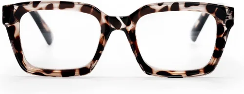 Vista 8 de Lentes de lectura cuadrados estilo retro Oprah, armazón grande y vidrios de 1.96 pulgadas.
