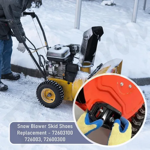 Vista 7 de Fennoral 72603100 - Kit de zapatas de nieve compatible con soplador de nieve Ari-ens de 2 etapas 939003, 920001, 921005, 921006, 926027, reemplaza