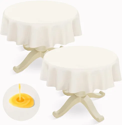 Vista 59 de homing - Mantel cuadrado de vinilo, mantel de plástico impermeable y a prueba de derrames con respaldo de franela, cubierta de mesa fácil de limpiar