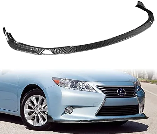 Vista 8 de EPARTS - Juego de 3 piezas de alerón para parachoques delantero, divisor de barbilla, kit de protección compatible con modelos Lexus ES350 / ES300h