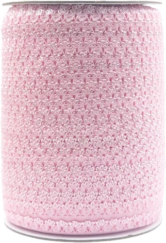 Vista 14 de Bristlegrass Picot Loop - Banda elástica para coser de 1/2 pulgada, 0.512 in, corona de carrete con volantes, cinta elástica para atar el cabello