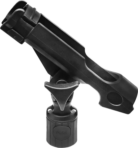 Vista 8 de Soporte para caña de pescar de 360 grados con soporte para caña de pescar, soporte de caña con kit de base de montaje en riel con accesorios