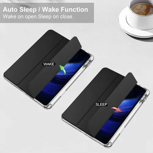 Vista 8 de Gylint Funda para Xiaomi Pad 6 / Pad 6 Pro 11", color negro