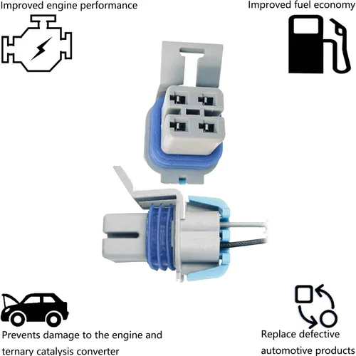 Vista 5 de Dropwater Reemplazo del sensor de oxígeno O2 trasero aguas abajo para Pontiac 2007 2006 2005 G6 3.5L 3.6L 3.9L, reemplaza # 234-4651 213-1571 OS2217