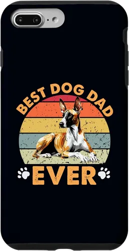 Vista 9 de iPhone 15 Best Podenco Canario Dog Dad Ever Funny Dogs Owner Retro Case