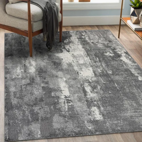 Vista 25 de LUXE WEAVERS Lagos Collection - Alfombra de área abstracta beige de 2x3