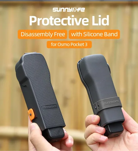 Vista 2 de Bolsillo 3 Funda protectora portátil Gimbal lente plástico duro resistente a los arañazos caso Accesorios para DJI Pocket 3