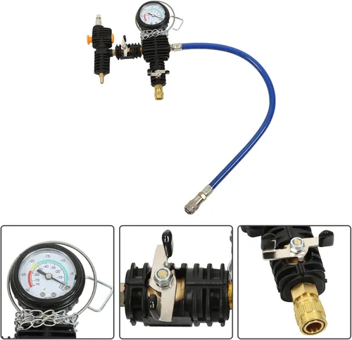 Vista 4 de labwork Kit de sistema de vacío de probador de presión de radiador de 28 piezas
