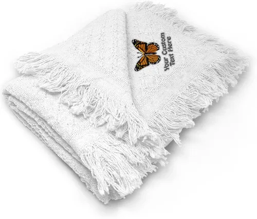 Vista 8 de Ropa de cama de bebé, mantas de bebé para niños y niñas, diseño de mariposa monarca