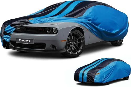 Vista 19 de Kaugung Funda impermeable para automóvil BMW Serie 3 (1999-2025), cubierta exterior completa para automóviles, ligera, resistente al sol, UV