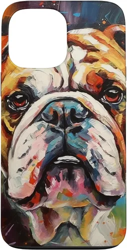 Vista 23 de Funda para iPhone 14 Pro Max English Bulldog Pet Paw Men Women Dog Lover