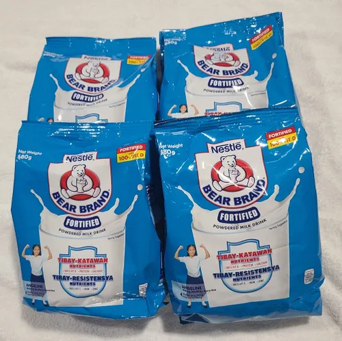 Vista 5 de Bear Brand Leche en polvo fortificada 23.99 oz (paquete múltiple) (3)