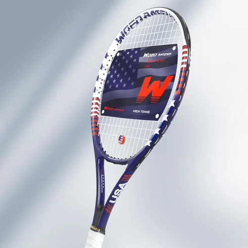 Vista 6 de Juego de raquetas de tenis para adultos de 27 pulgadas, incluye raqueta de tenis, pelotas de tenis, amortiguadores de vibración, bolsa de tenis